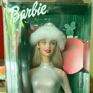 Holiday Joy Barbie Doll 2003 Mattel 56286